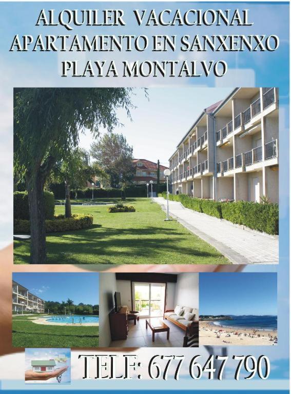Apartamento Fontinas Sanxenxo Montalvo Bagian luar foto